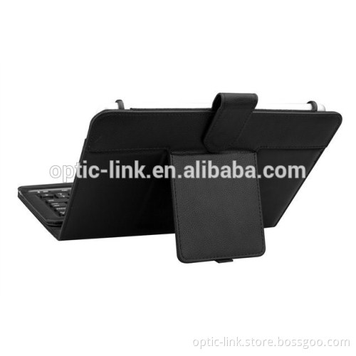 Tablet PC Universal bluetooth keyboard Buckle leather case suit for Android Windos IOS system bluetooth 3.0